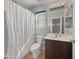 Clean bathroom featuring a shower, vanity, and neutral tones, providing a refreshing space at 11183 W Tonto St, Avondale, AZ 85323