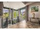 Hallway with large windows and beautiful views at 11935 E Casitas Del Rio Dr, Scottsdale, AZ 85255