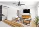 Stylish bedroom featuring modern decor, natural light, and cozy seating, perfect for relaxation at 1609 W State Ave, Phoenix, AZ 85021