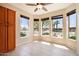 Cozy eating area with bright windows offering natural light and scenic views of the outdoors at 18013 N Sterling Dr, Surprise, AZ 85374