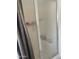 Frosted shower door in a bathroom at 2028 E Libby St, Phoenix, AZ 85022