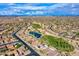 Enjoy community living with golf course, ponds and mountain views at 20609 N Canyon Whisper Dr, Surprise, AZ 85387
