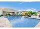 Backyard pool with outdoor living space at 30271 N 117Th Dr, Peoria, AZ 85383