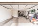 Spacious garage with ample storage space, well-organized tools, and various recreational items at 31020 N 5Th St, Phoenix, AZ 85085