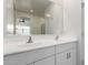 Bathroom vanity with double sinks, bright lighting, and ample counter space for daily routines at 3597 E Appaloosa Dr, San Tan Valley, AZ 85140