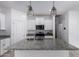 Kitchen featuring granite countertops, stainless steel appliances and a double basin sink at 3597 E Appaloosa Dr, San Tan Valley, AZ 85140
