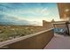 Balcony with a swing and views of the sunset at 38199 N Tranquil Way, Carefree, AZ 85377