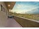 Balcony with chairs and stunning desert views at 38199 N Tranquil Way, Carefree, AZ 85377