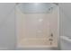 Close up of shower-tub combo with tiled enclosure at 15903 N 138Th Ave, Surprise, AZ 85374