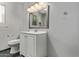 Bright bathroom with a new vanity, modern mirror and towel rack, offering a comfortable and stylish space at 17242 N 16Th Dr # 6, Phoenix, AZ 85023