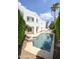 Sparkling pool in the backyard, perfect for relaxing and entertaining in a private setting at 1731 E Evans Dr, Phoenix, AZ 85022