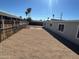 Large, private backyard with desert landscaping provides room to customize your outdoor living space at 2027 E Michelle Dr, Phoenix, AZ 85022