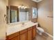 This bathroom features a vanity and shower at 2088 N 164Th Ave, Goodyear, AZ 85395