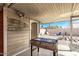 Covered patio featuring an air hockey table with ample space for entertaining Gathering and friends at 2131 W Verde Ln, Phoenix, AZ 85015
