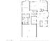 Layout of the first floor with open-concept living area, primary bedroom, and access to a two-car garage at 3150 N 150Th Dr, Goodyear, AZ 85395