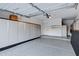 Spacious garage with a clean floor, ample storage, and well-lit interior at 3842 E Alameda Ln, Gilbert, AZ 85298