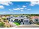 Beautiful single-Gathering home boasts professional landscaping, three-car garage, and a welcoming entrance at 3842 E Alameda Ln, Gilbert, AZ 85298