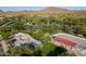 Community park featuring a skate park, roller hockey rink, grassy areas, and parking at 40055 N High Noon Way, Anthem, AZ 85086