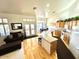 Spacious home featuring an open floor plan with natural light, cozy seating and an island at 4446 E Woodridge Dr, Phoenix, AZ 85032