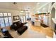 Spacious home featuring an open floor plan with natural light, cozy seating and an island at 4446 E Woodridge Dr, Phoenix, AZ 85032