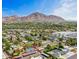 Expansive aerial view of the property with mountain backdrop at 4611 E Monterosa St, Phoenix, AZ 85018