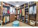 Large walk-in closet with custom shelving and storage solutions at 4611 E Monterosa St, Phoenix, AZ 85018