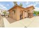 Pool house showcasing restrooms and a convenient water fountain for guests at 5436 W Chisum Trl, Phoenix, AZ 85083