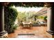 Charming patio with outdoor seating and lush landscaping, perfect for relaxing and entertaining at 7500 E Mccormick Pkwy # 73, Scottsdale, AZ 85258
