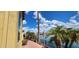 A beautiful view of the water from the backyard at 8935 W Acoma Dr, Peoria, AZ 85381