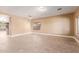 Bright living room featuring tile flooring and a view into other rooms of the home at 1072 E Jade Dr, Chandler, AZ 85286