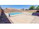 Beautiful pool with ample patio space, great for outdoor relaxation and entertaining at 1072 E Jade Dr, Chandler, AZ 85286