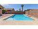 Gorgeous backyard pool with a sun-soaked patio, a perfect retreat for relaxation and fun at 1072 E Jade Dr, Chandler, AZ 85286