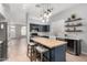 Stylish kitchen featuring an island, stainless steel appliances, and modern cabinetry, perfect for culinary enthusiasts at 11163 E Laurel Ln, Scottsdale, AZ 85259
