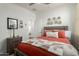 Cozy bedroom featuring a comfortable bed, stylish furnishings, and warm lighting for a relaxing ambiance at 11571 E Chevelon Trl, Gold Canyon, AZ 85118