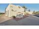 Elegant building facade with clear signage for the restaurant, day spa, fitness club, and golf club at 13841 W Nogales Dr, Sun City West, AZ 85375