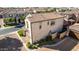 An aerial view highlights the building's architectural elements, and landscaped surroundings at 1930 W Yellowstone Way, Chandler, AZ 85248