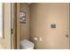 Powder room showcasing a modern toilet, clean lines, and neutral wall paint at 3308 N Nebraska St, Chandler, AZ 85225