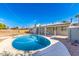 Swimming pool at new home at 3502 W Gardenia Ave, Phoenix, AZ 85051