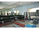 Well-equipped gym featuring weight machines, free weights, and mirrored walls at 5350 E Deer Valley Dr # 2435, Phoenix, AZ 85054
