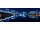 Nighttime view of the Tempe Town Lake featuring buildings with reflections at 601 W 15Th St, Tempe, AZ 85281