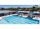 The outdoor swimming pool has swimming lanes, tents, and lounge chairs; it is perfect for exercise at 601 W 15Th St, Tempe, AZ 85281