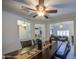 Inviting dining area featuring a large table and views of the hall and living room at 737 W Desert Valley Dr, San Tan Valley, AZ 85143