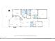 Detailed home blueprint outlining the layout, including the Primary bedroom, kitchen, living room, and more at 8235 E Sierra Pinta Dr, Scottsdale, AZ 85255