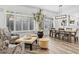 Inviting open-plan layout with a seamless flow from living room to dining area at 8235 E Sierra Pinta Dr, Scottsdale, AZ 85255