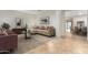 Inviting living room showcasing a cozy sectional sofa and elegant decor, creating a warm and stylish ambiance at 1322 W Spur Dr, Phoenix, AZ 85085