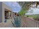 Spacious patio with outdoor seating and picturesque views of the golf course at 32868 N 69Th St, Scottsdale, AZ 85266