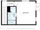Upstairs floor plan showcases bedroom and bath layout with approximate dimensions at 7701 E Golden Eagle Cir, Gold Canyon, AZ 85118