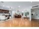 Open floor plan showcasing modern kitchen, dining area, and living spaces at 1316 E Vermont Ave, Phoenix, AZ 85014