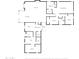 Detailed floor plan outlining the layout of the house at 1637 S Los Alamos Cir, Mesa, AZ 85204
