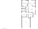 Detailed floor plan showcasing the layout of this charming home, including bedrooms, baths, kitchen, and living areas at 16753 N 157Th Ave, Surprise, AZ 85374
